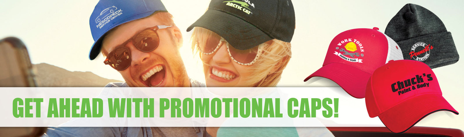 Get Ahead with Promotional Caps!