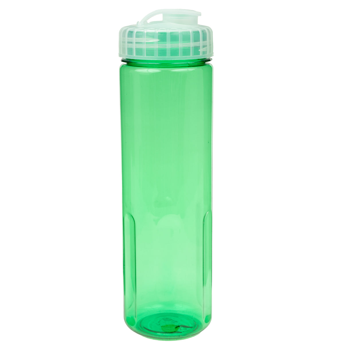 24 oz Prestige Bottle with Flip Top Lid - Translucent Green With Clear Lid