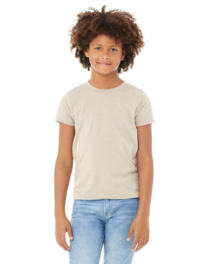 Youth CVC Jersey T-Shirt - Heather Dust