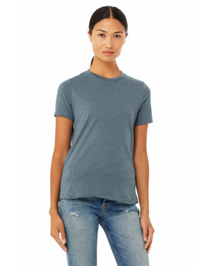 Ladies' Relaxed Heather CVC Short-Sleeve T-Shirt - Heather Slate