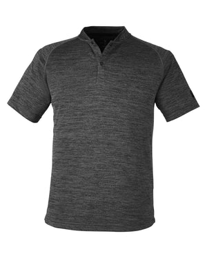 Men's Mission Blade Collar Polo - Black Jaspe