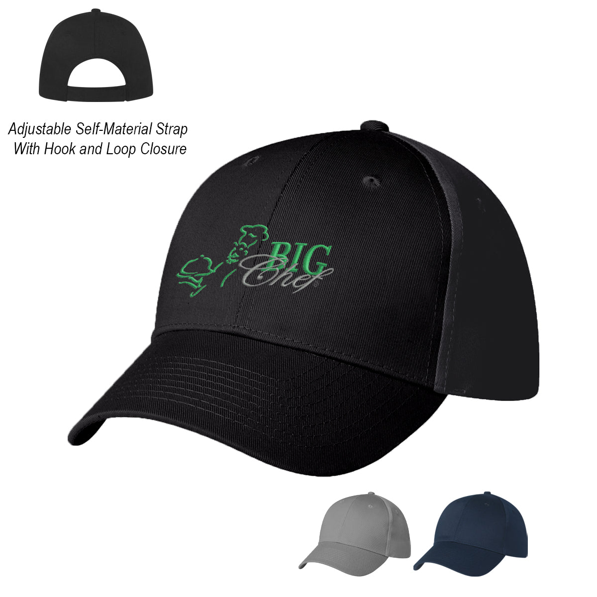 6 Panel Polyester Cap