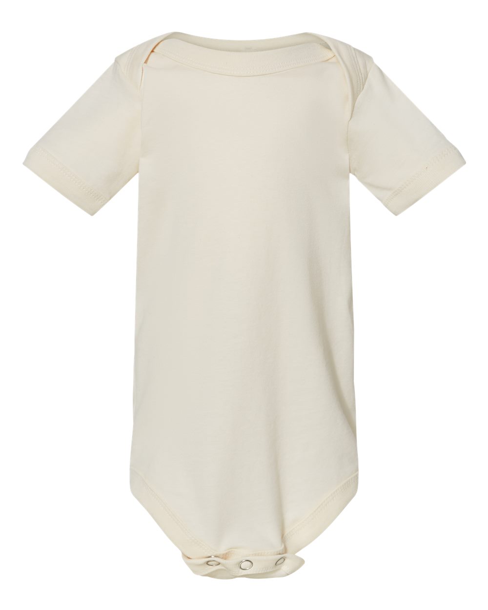 BELLA + CANVAS Infant Jersey Short-Sleeve One-Piece - Natural