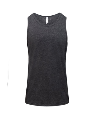 Threadfast Apparel Threadfast Unisex Triblend Tank - Black Triblend