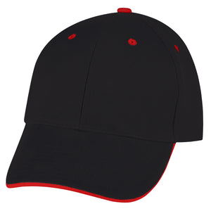 Hit Elite Cap - Black With Red