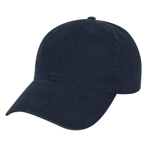 Washed Cotton Cap - Navy Blue