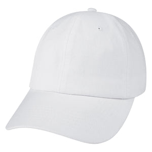 Washed Cotton Cap - White