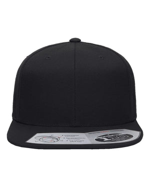 Flexfit Adult Wool Blend Snapback Cap - Black