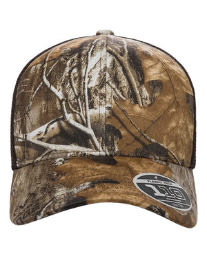 Flexfit Adult 110® Mesh Cap - Realtree Edge/ Brown