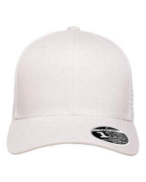 Flexfit Adult 110® Mesh Cap - White