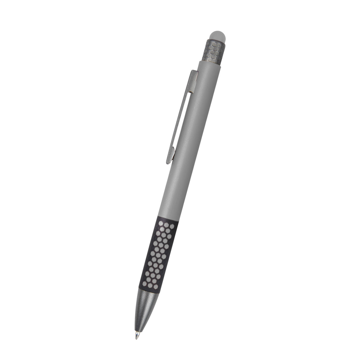 Dot Pen With Stylus - Gun Metal