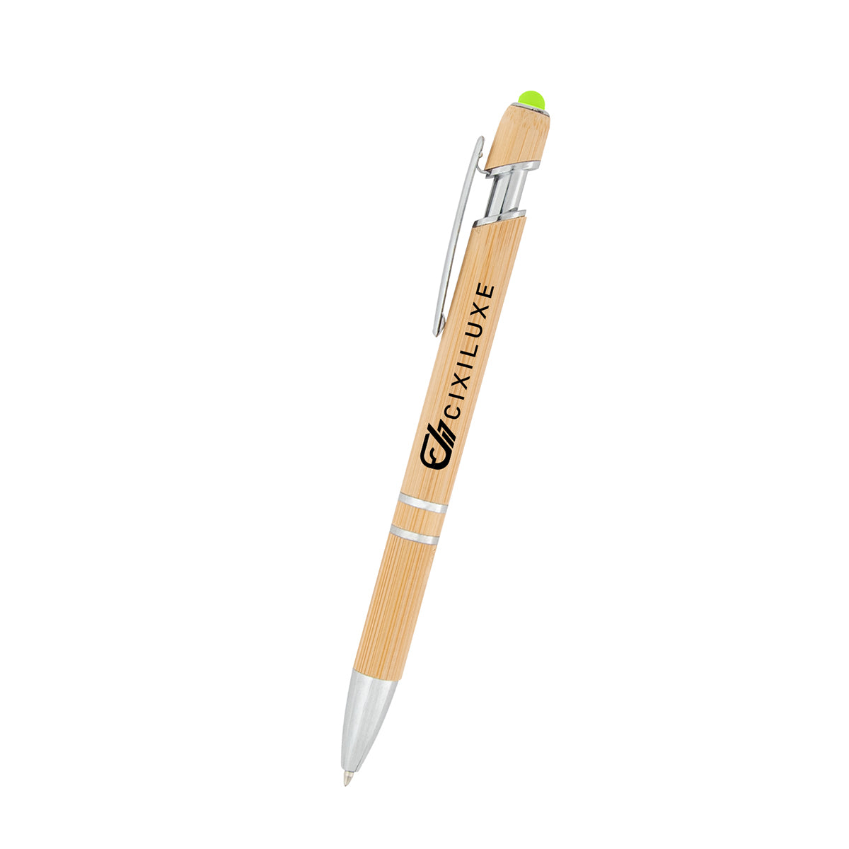 Tropical Bamboo Incline Pen With Stylus