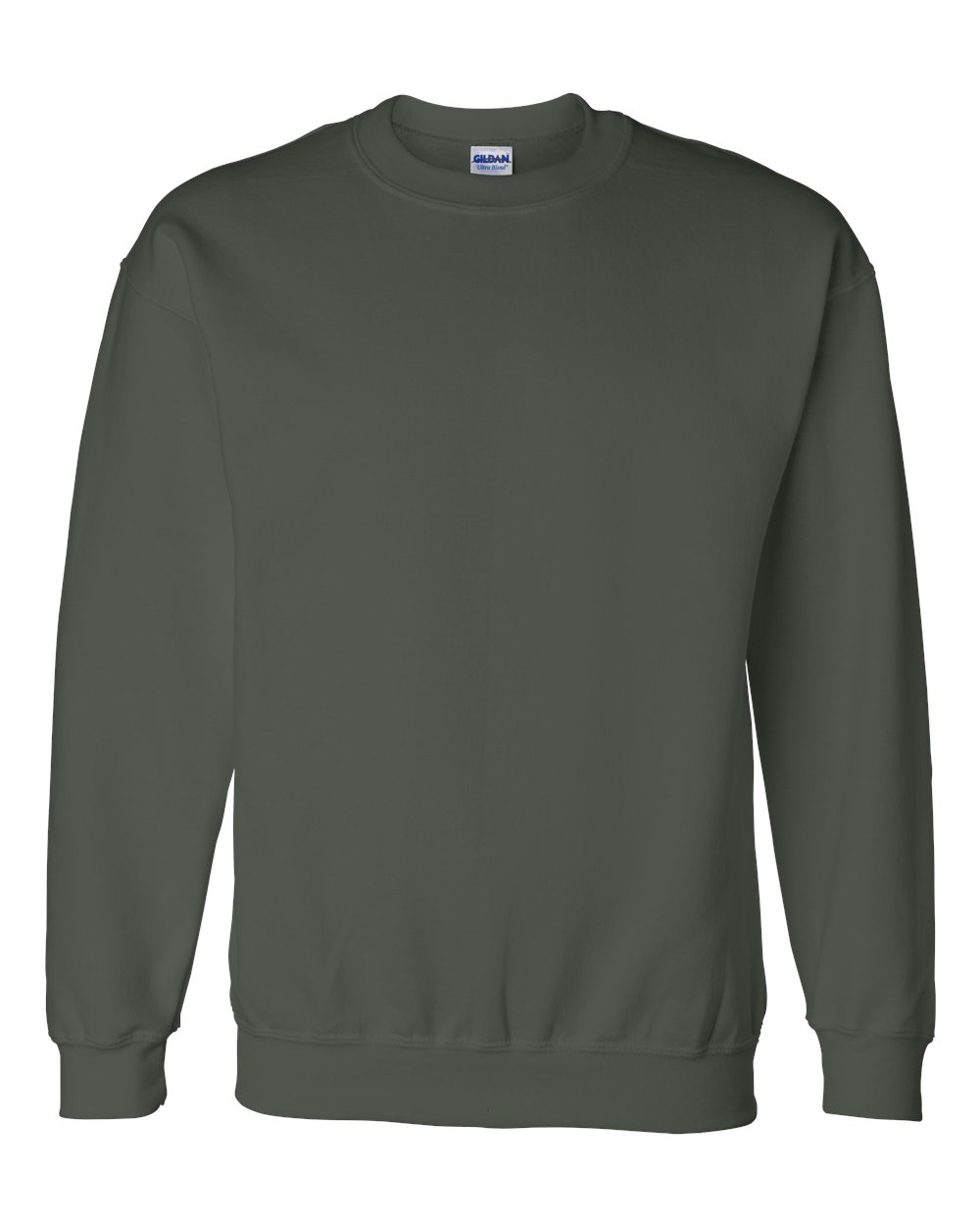 Gildan Dry Blend® 15 oz. Fleece Crew - Forest