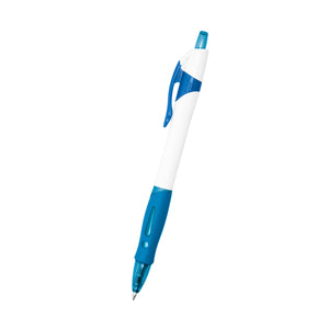 SAWYER PEN - White With Royal Blue
