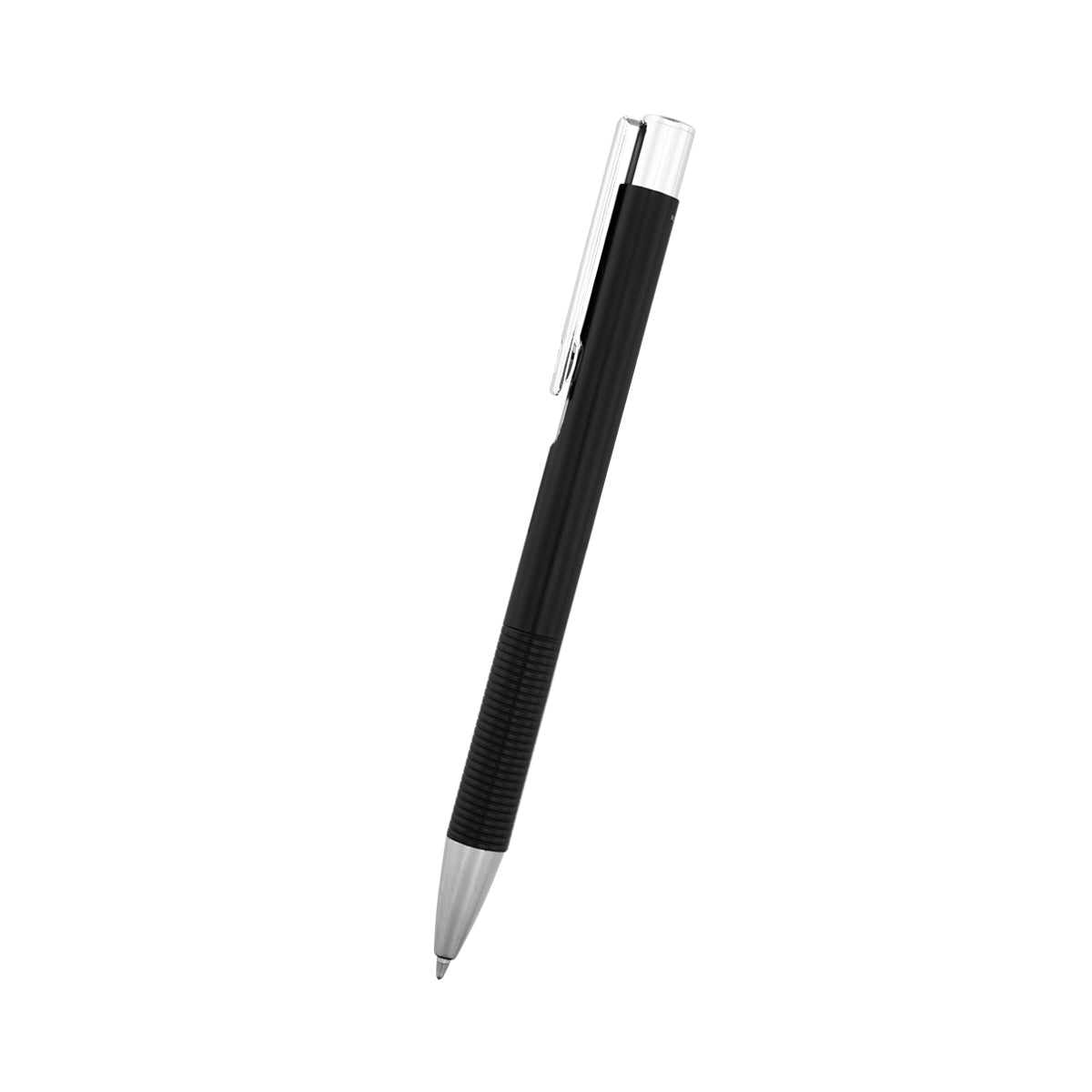 MAVRICK RECYCLED ALUMINUM PEN - Black With Silver