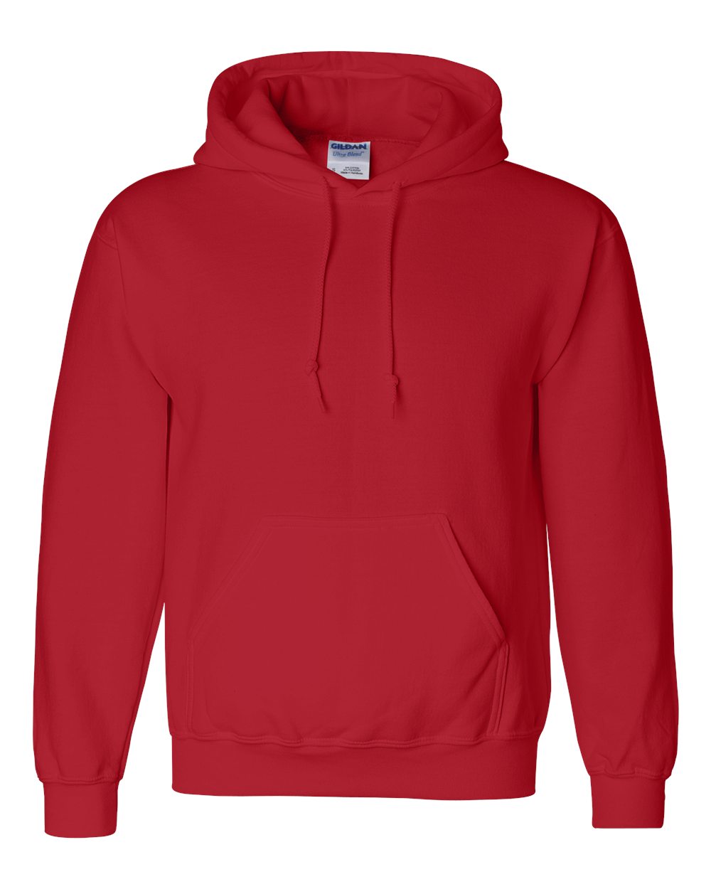Gildan Unisex DryBlend® Hooded Sweatshirt - Red