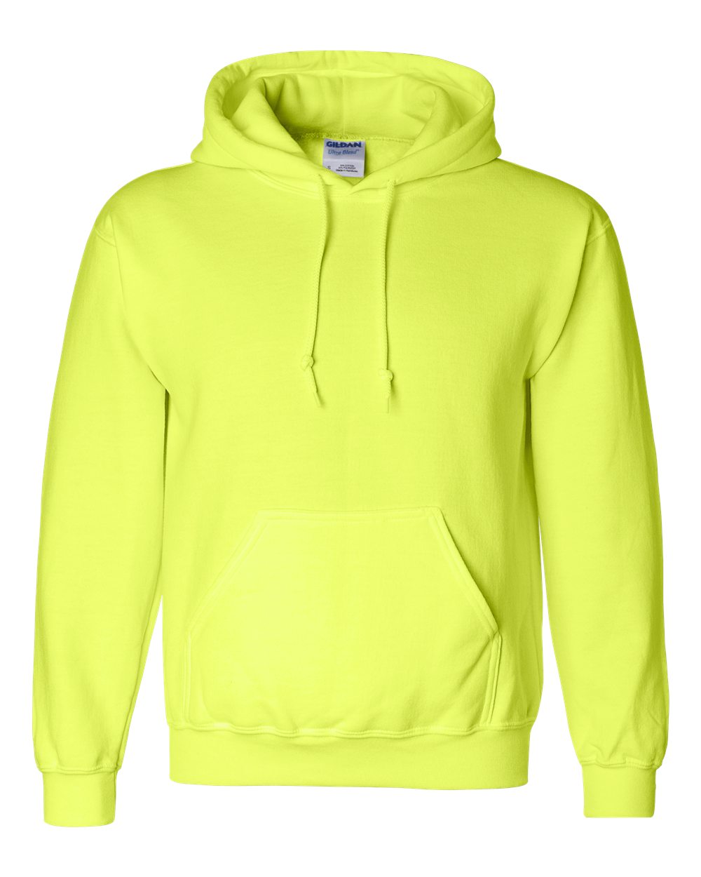 Gildan Unisex DryBlend® Hooded Sweatshirt - Safety Green