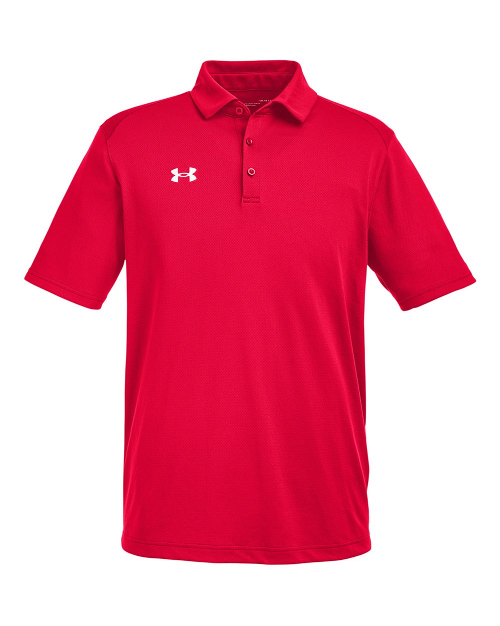 Under Armour Men's Tech™ Polo - Red/ White