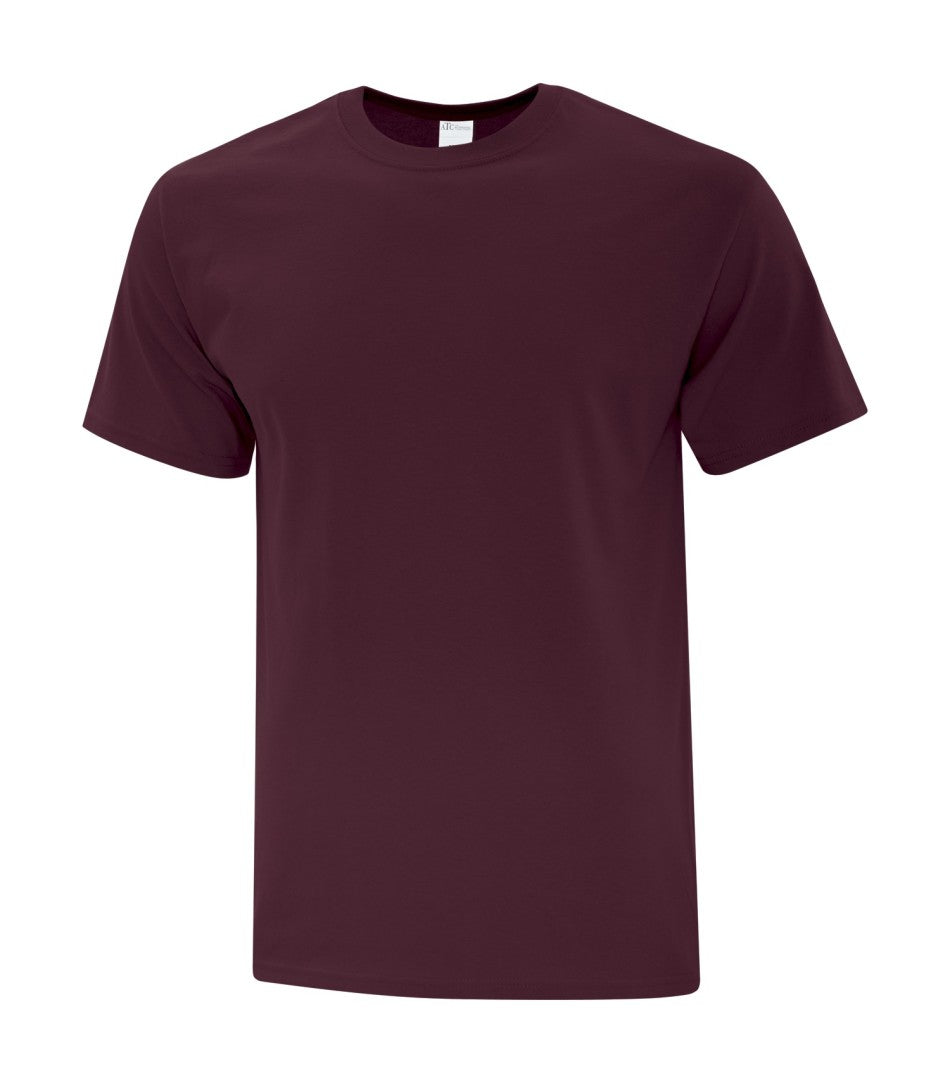 ATC Everyday Cotton Tee - Color - CM1000 - Maroon