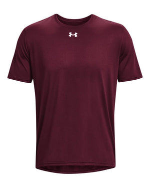 Under Armour Men's Team Tech T-Shirt - Maroon/ White