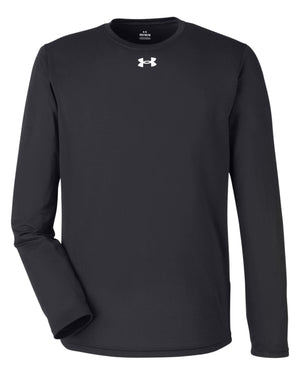 Under Armour Men's Team Tech Long-Sleeve T-Shirt - Black