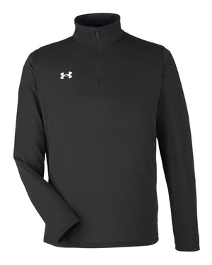 Under Armour Men's Team Tech Quarter-Zip - Black/ White