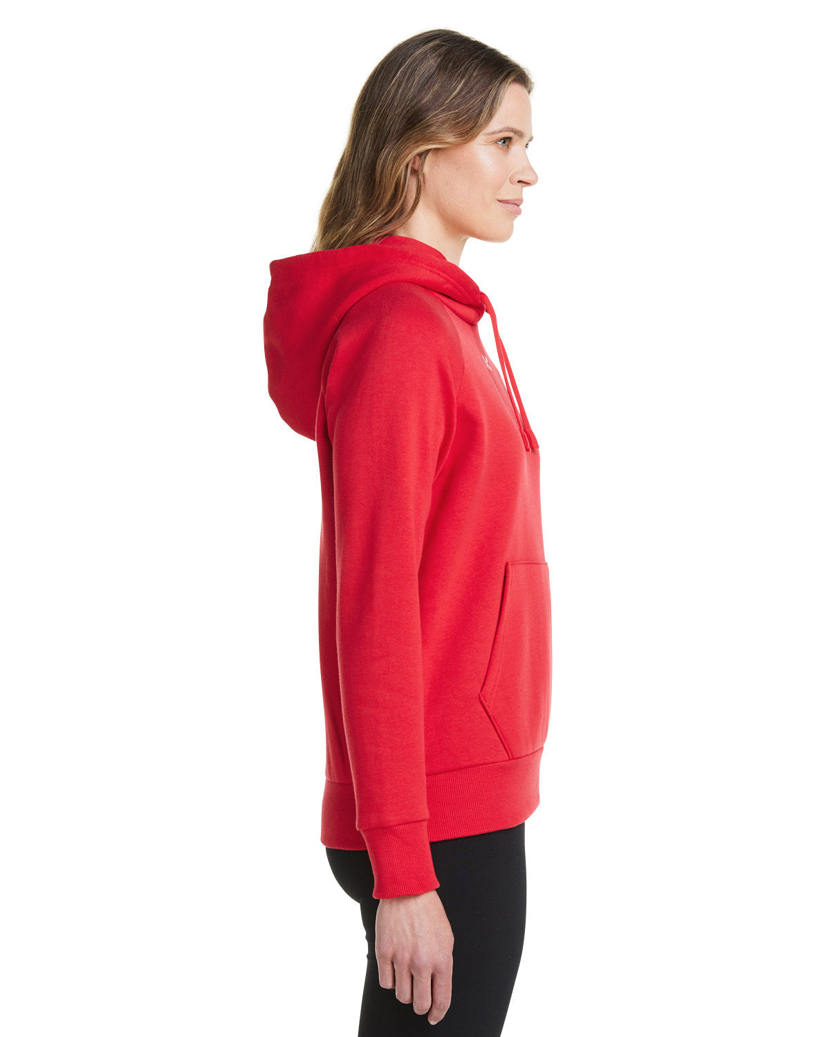 Under Armour Ladies' Rival Fleece Hooded Sweatshirt - Side