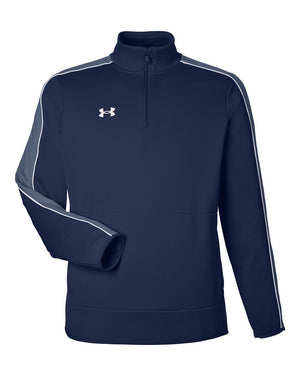 Under Armour Men's Command Quarter-Zip 2.0 - Midnight Navy/ White
