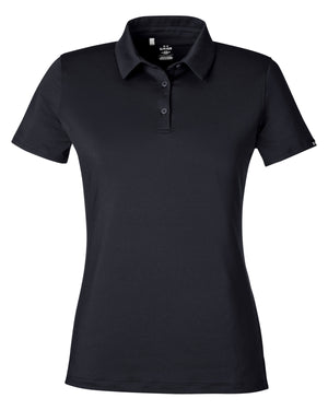 Under Armour Ladies' Recycled Polo - Black/ Black
