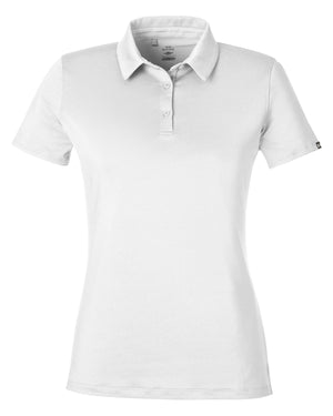 Under Armour Ladies' Recycled Polo - White/ Black