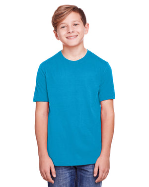 Youth Fusion ChromaSoft Performance T-Shirt - Electric Blue