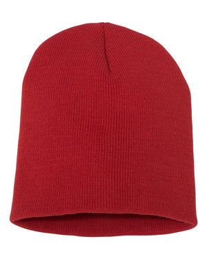 YP Classics Adult Knit Beanie - Red