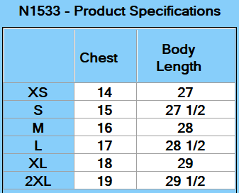 Next Level Women's Ideal Racerback Tank - Specs