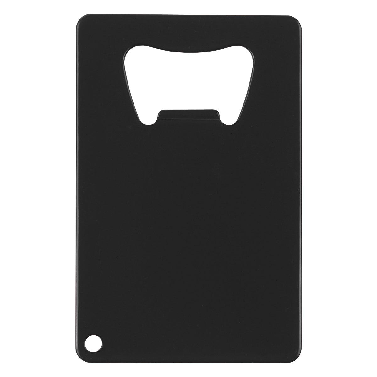 Credit Card Shaped Bottle Opener - Black
