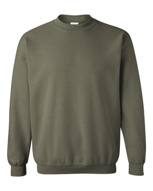 Gildan Unisex Heavy Blend™ Crewneck Sweatshirt - Military Green