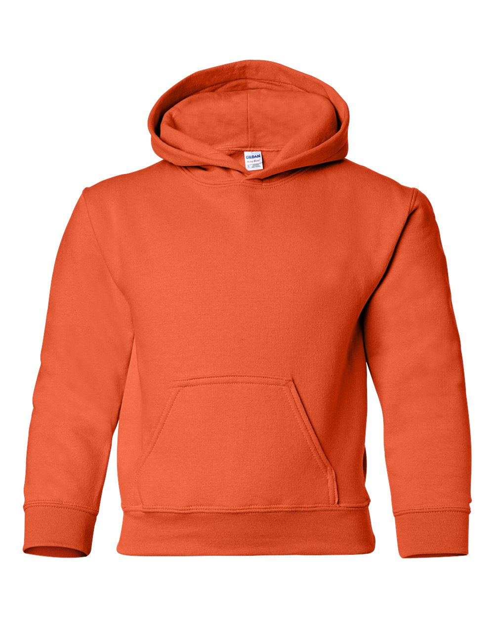 Gildan Youth Heavy Blend™ Hooded Sweatshirt - Orange