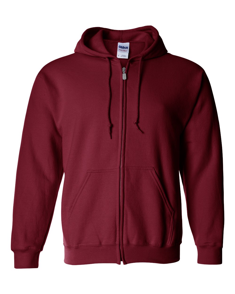 Gildan Heavy Blend™ 13.3 oz. Full-Zip Hood - Cardinal Red