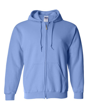 Gildan Heavy Blend™ 13.3 oz. Full-Zip Hood - Carolina Blue