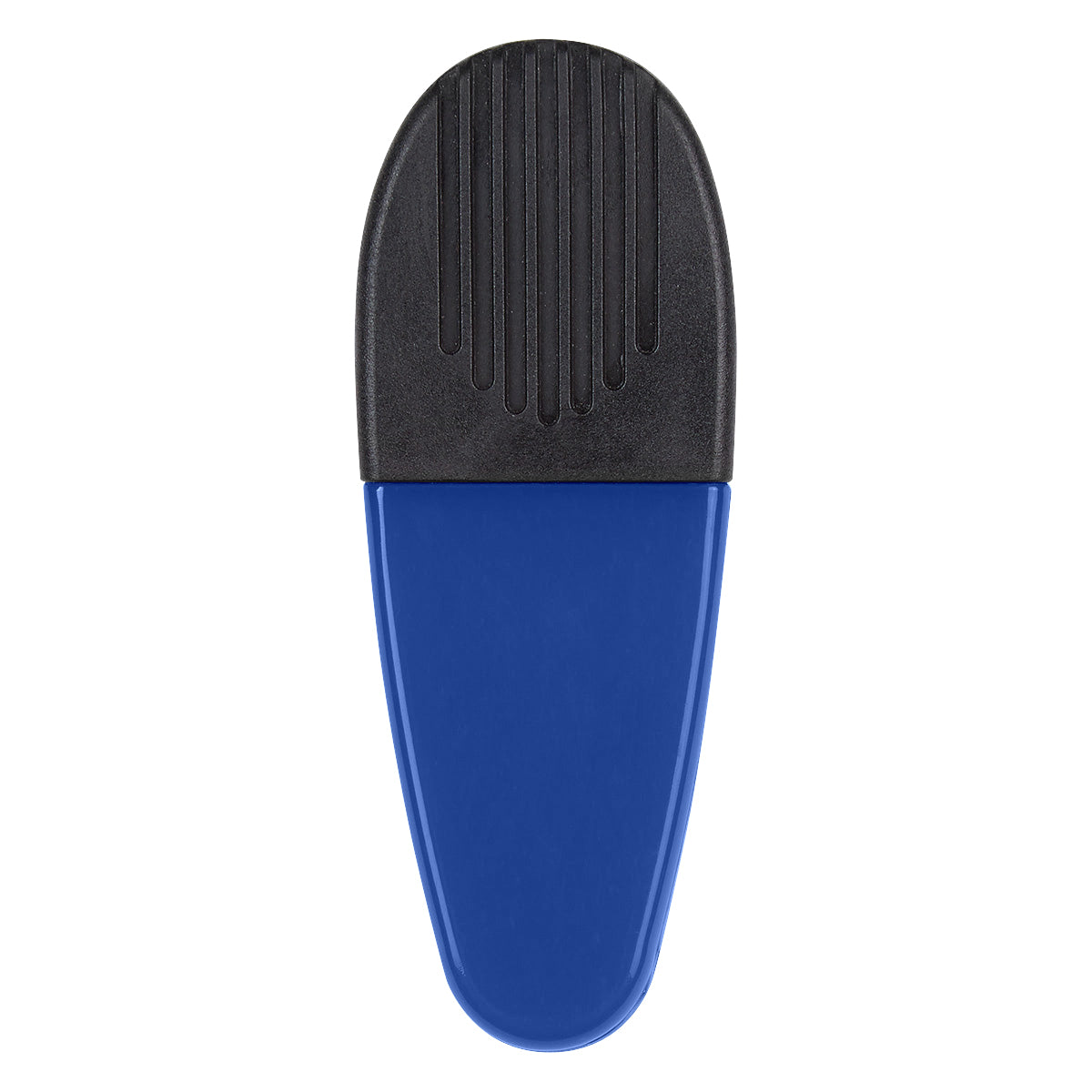 Alligator Clip - Solid Blue With Black