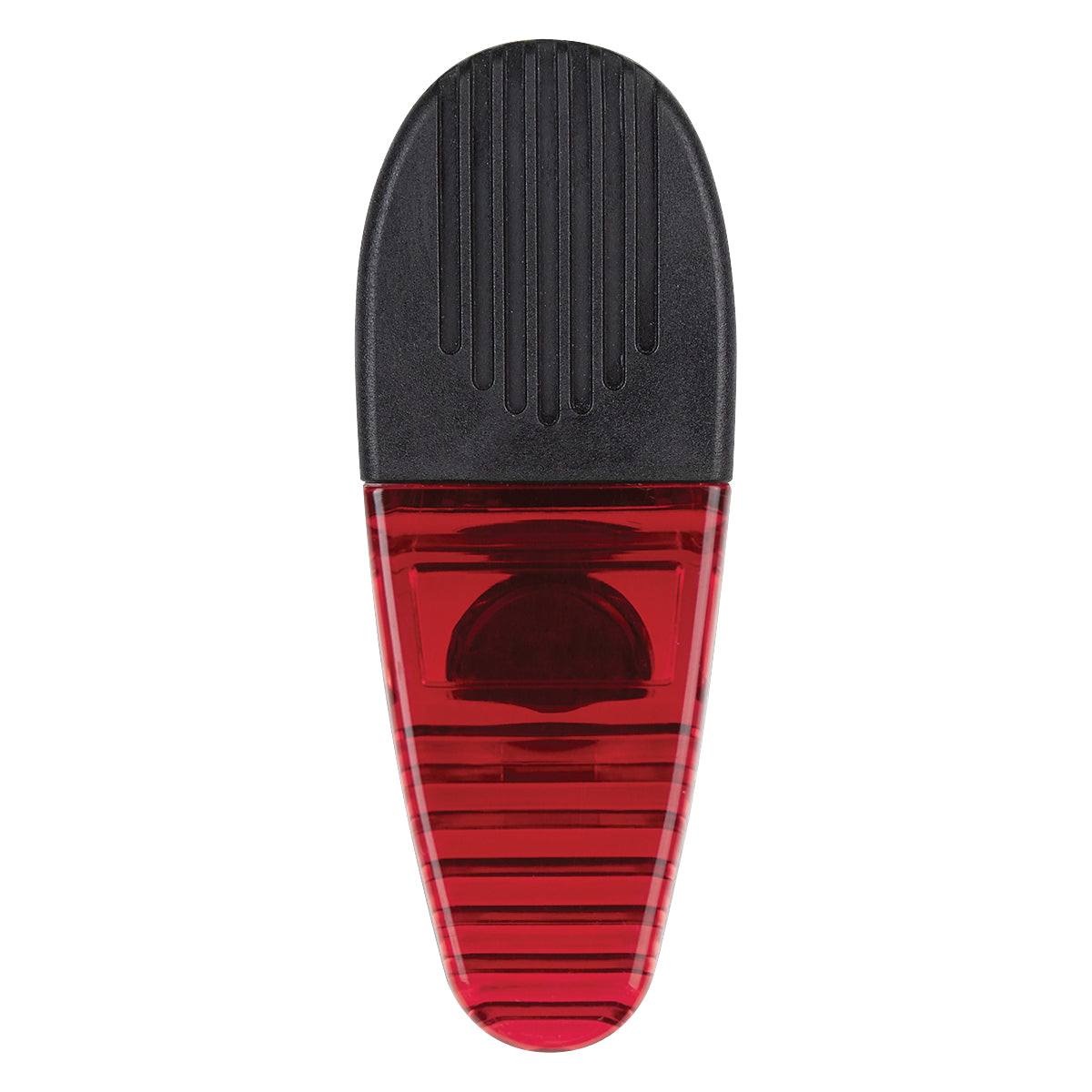 Alligator Clip - Red With Black