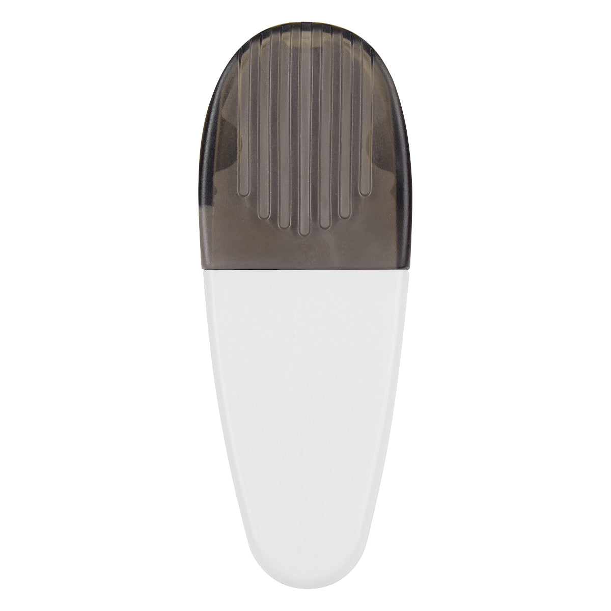 Alligator Clip - White With Black