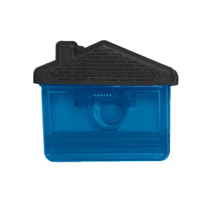 House Shape Clip - Translucent Blue