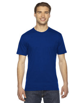American Apparel Unisex Fine Jersey Short-Sleeve T-Shirt - Lapis