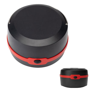 LED Pop-Up Rechargeable Lantern - Black With Red