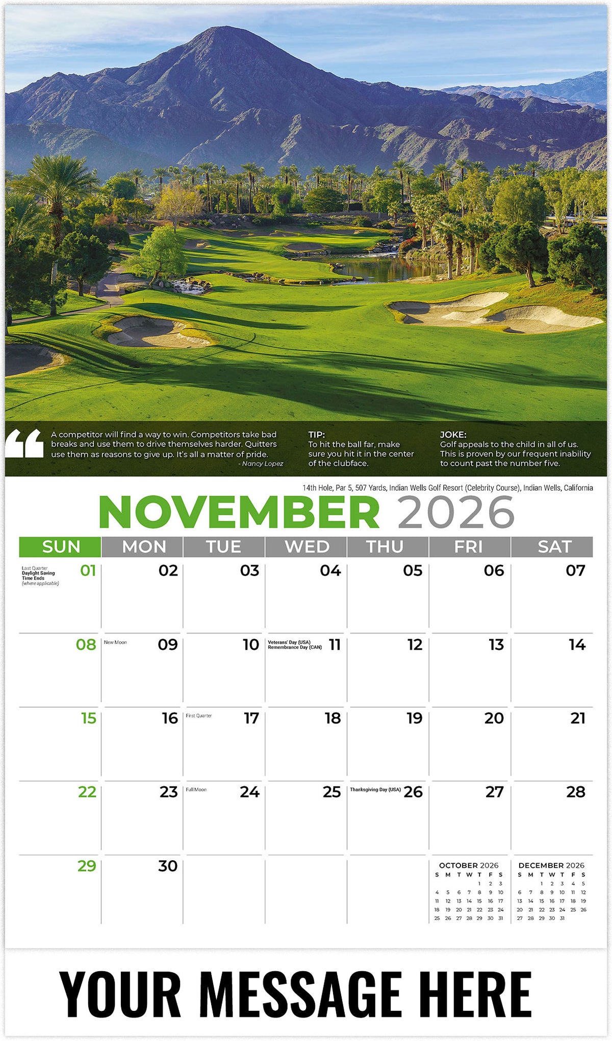Golf-Tips 2026 November