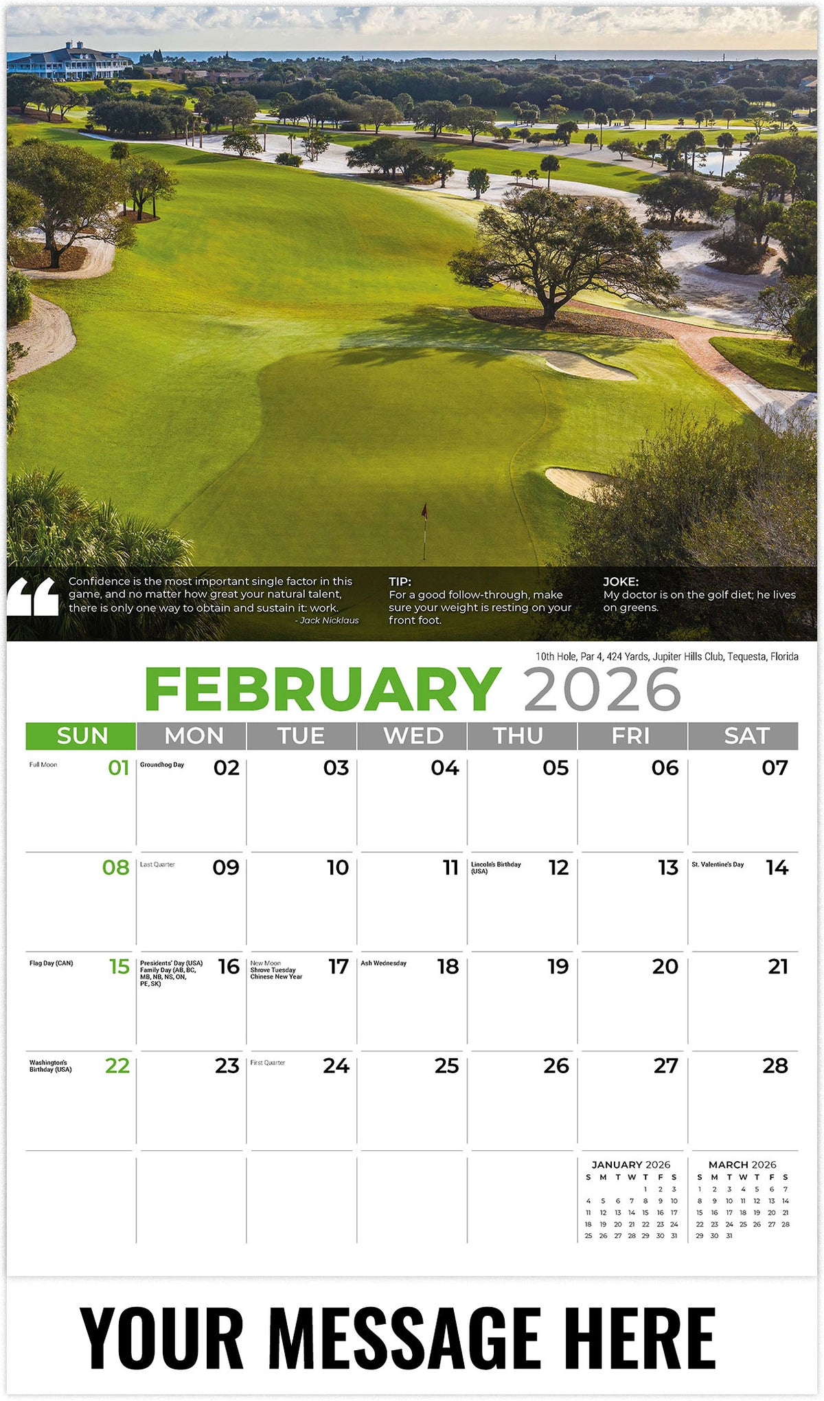 Golf-Tips 2026 February