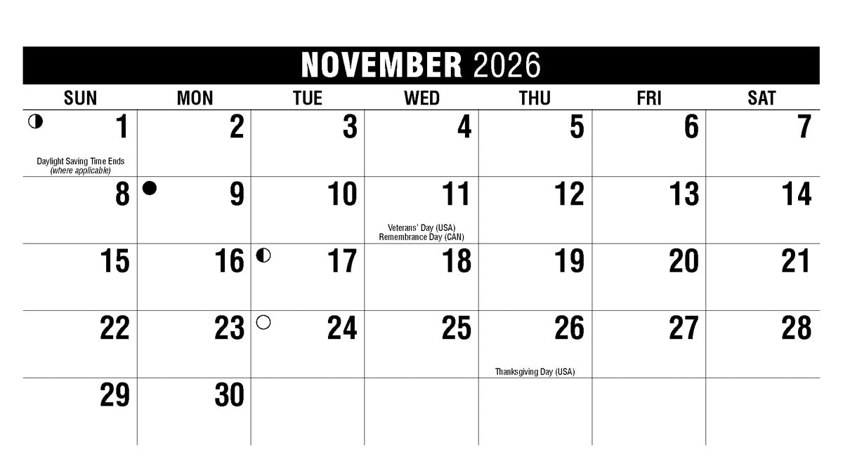 Motivation 2026 Promotional Desk Calendar