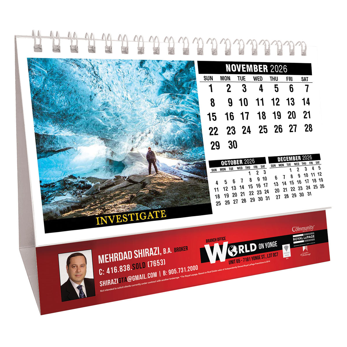 Motivation 2026 Promotional Desk Calendar