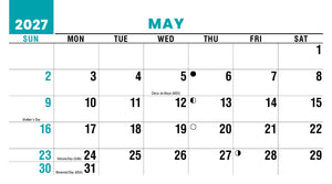 Classic Cars 2027 Promotional Desk Calendar