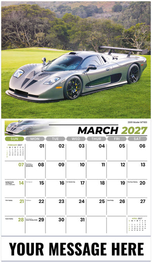 Exotic-Cars 2027 March